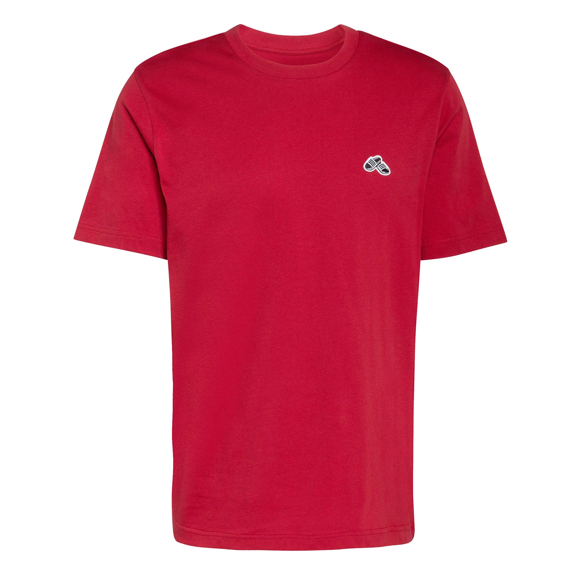adidas Summer Slide Graphic T-Shirt Men - dark red