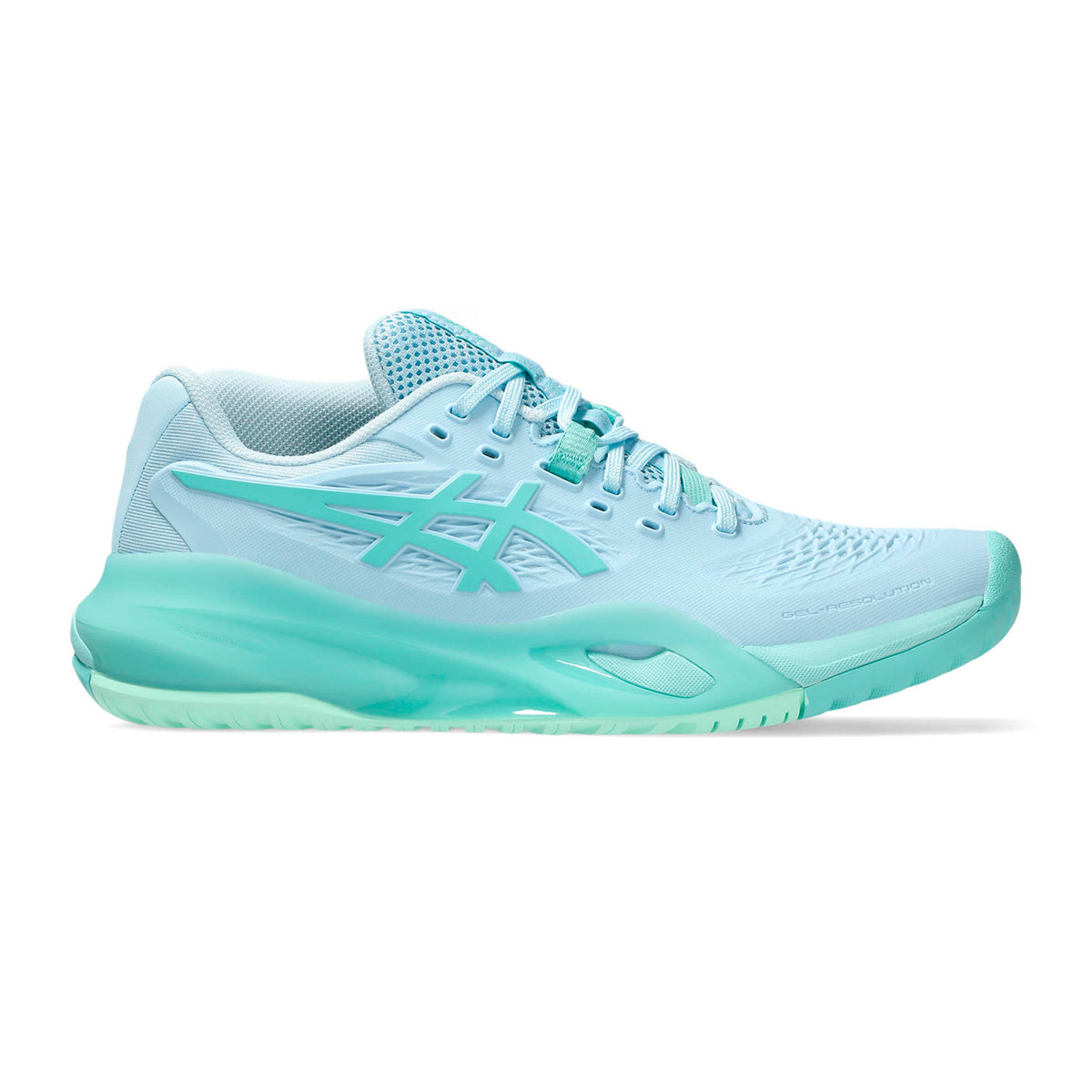 ASICS Gel-Resolution X All court shoe Women - light blue, mint