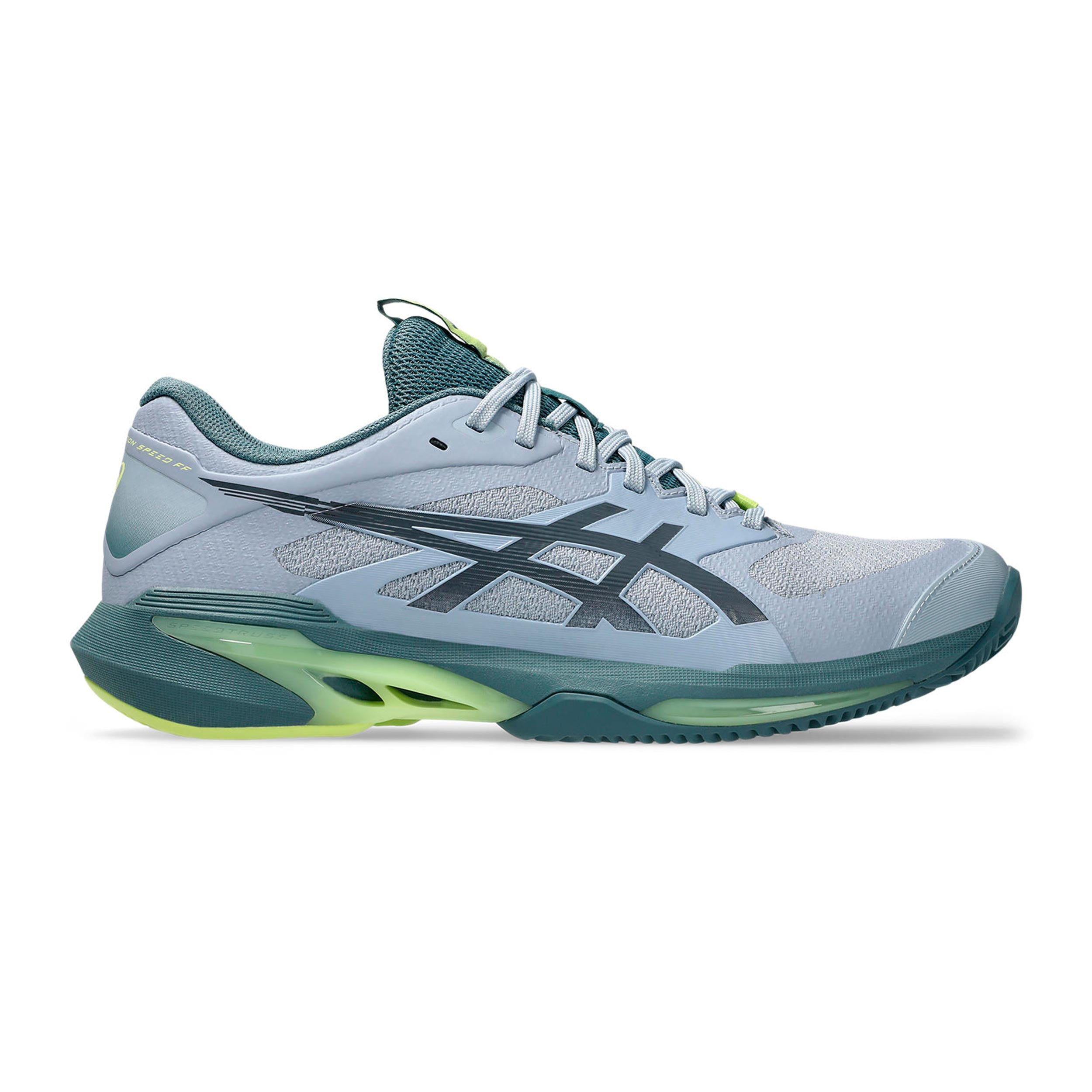 Solution Speed FF 4 Clay court shoe Men - grey, lime | Tennis-Point