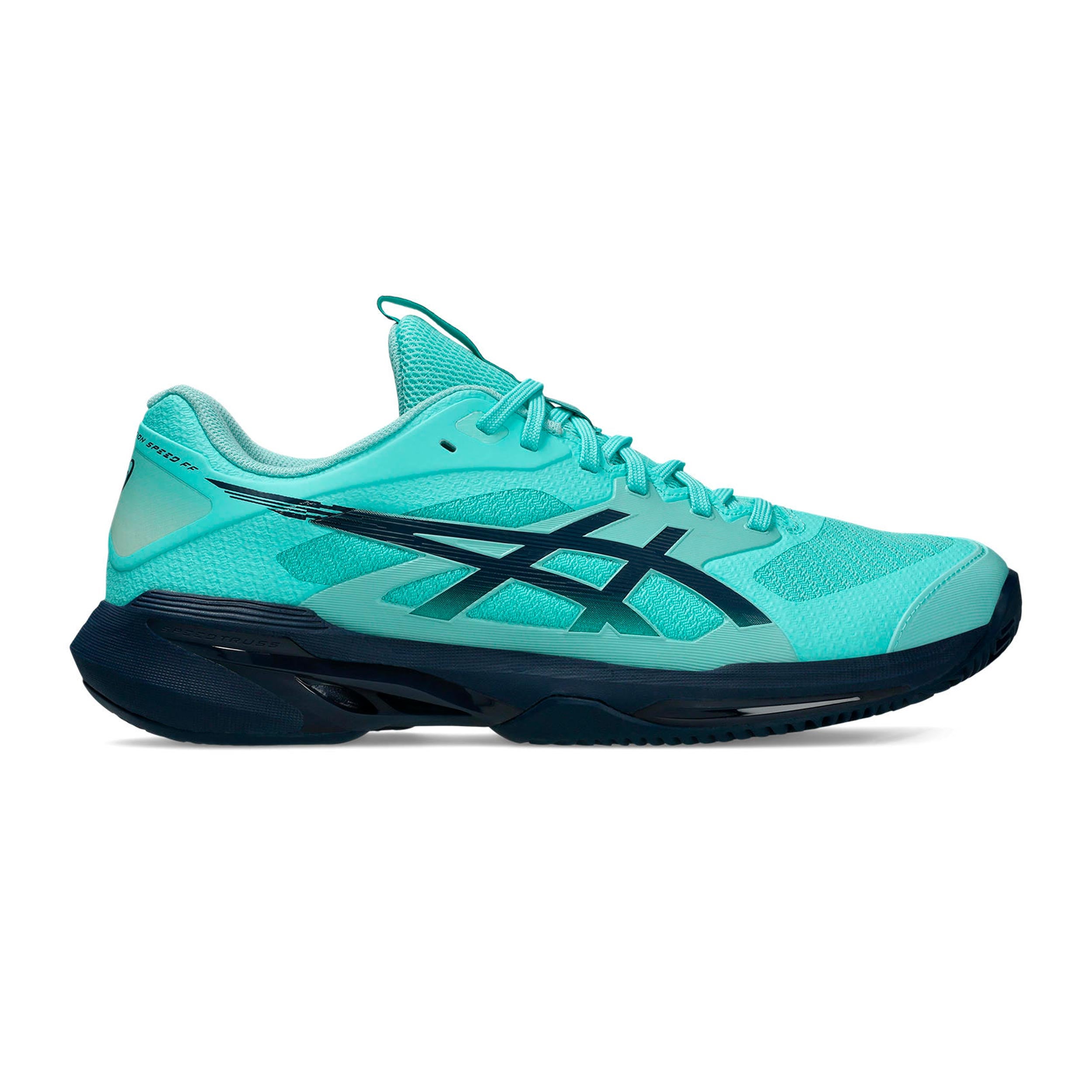 ASICS Solution Speed FF 4 Clay court shoe Men - mint, dark blue