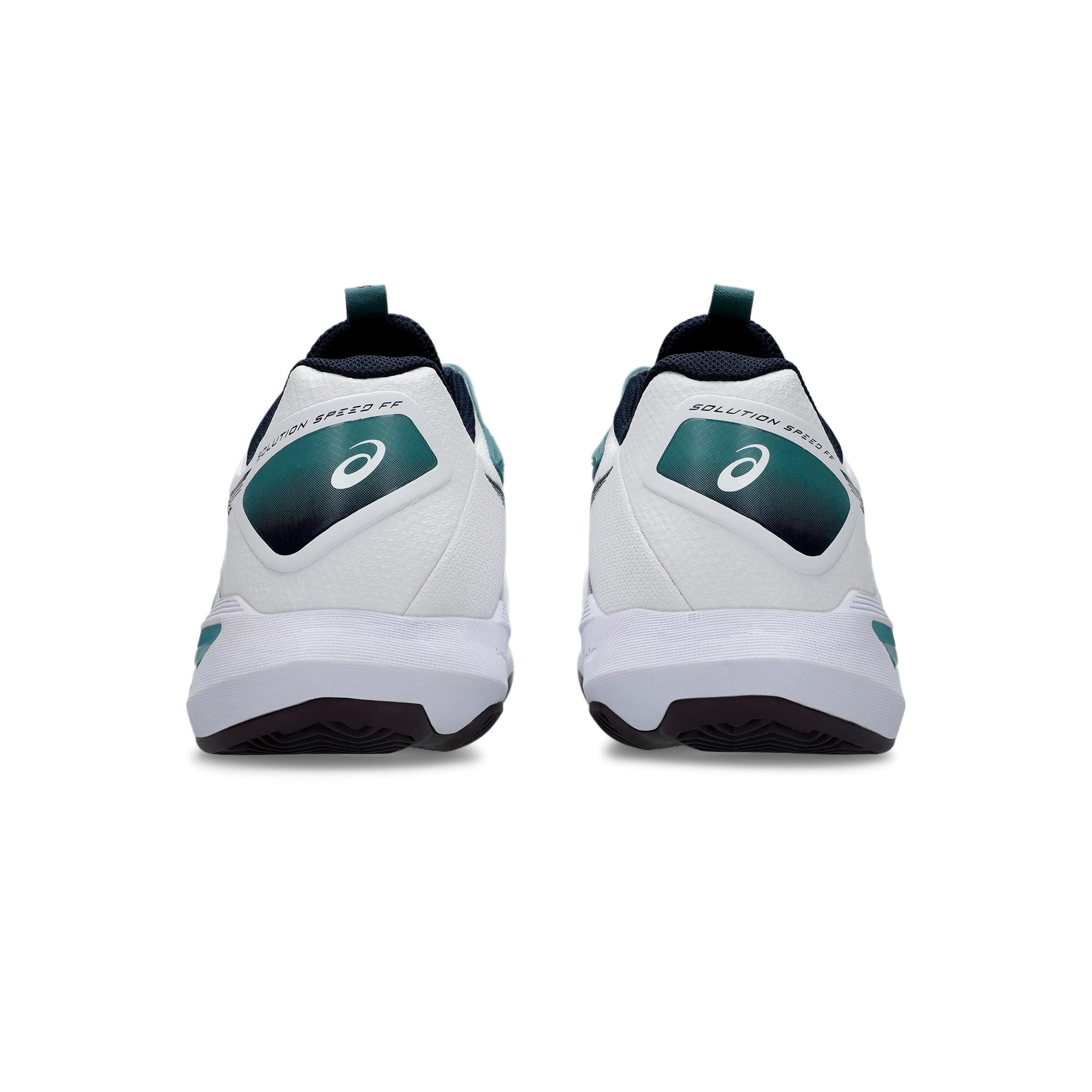 &，鱼4 Solution Speed FF 4 Clay court shoe Men - white, midnight blue