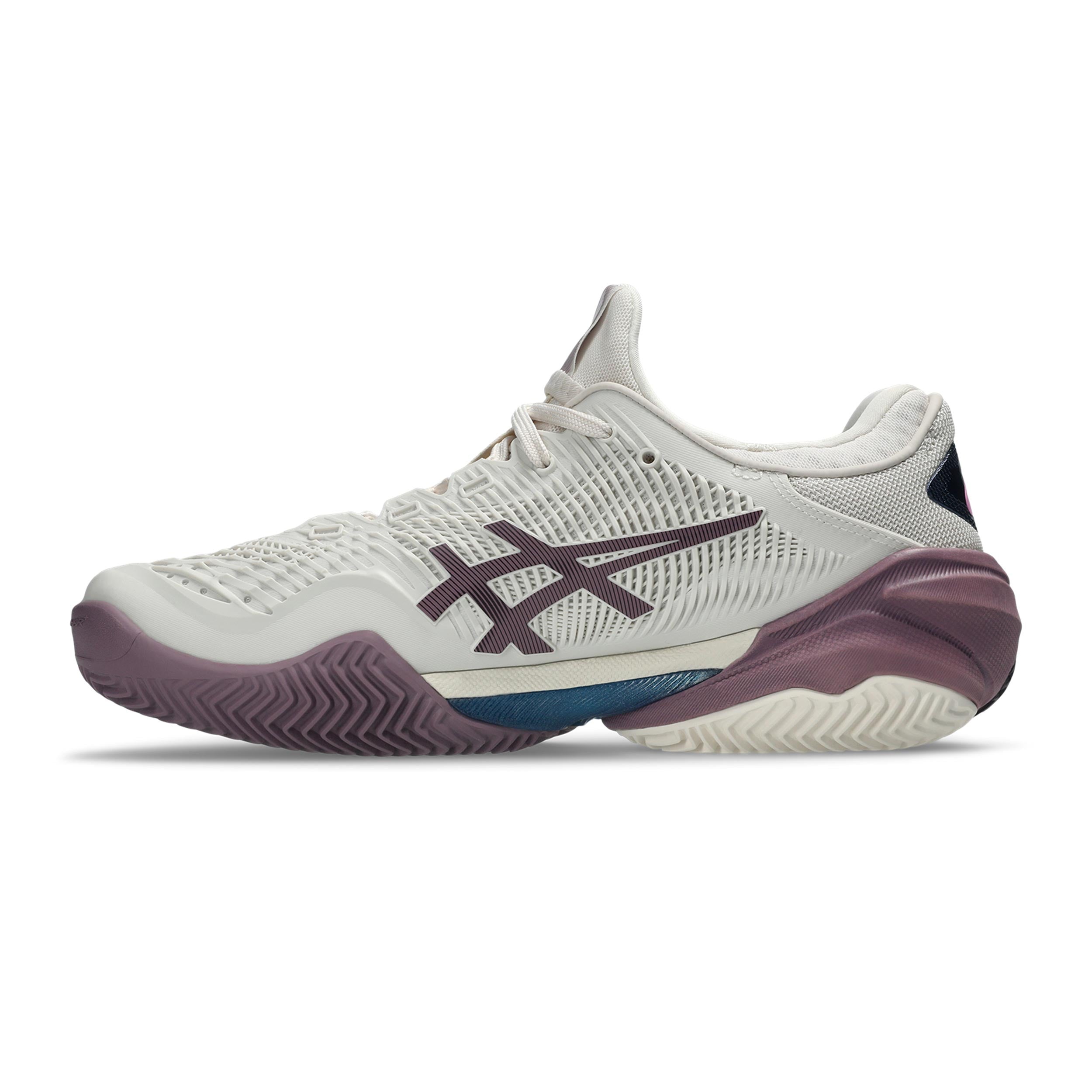 Court FF 3 Clay court shoe Women - cream, lilac | Tennis-Point
