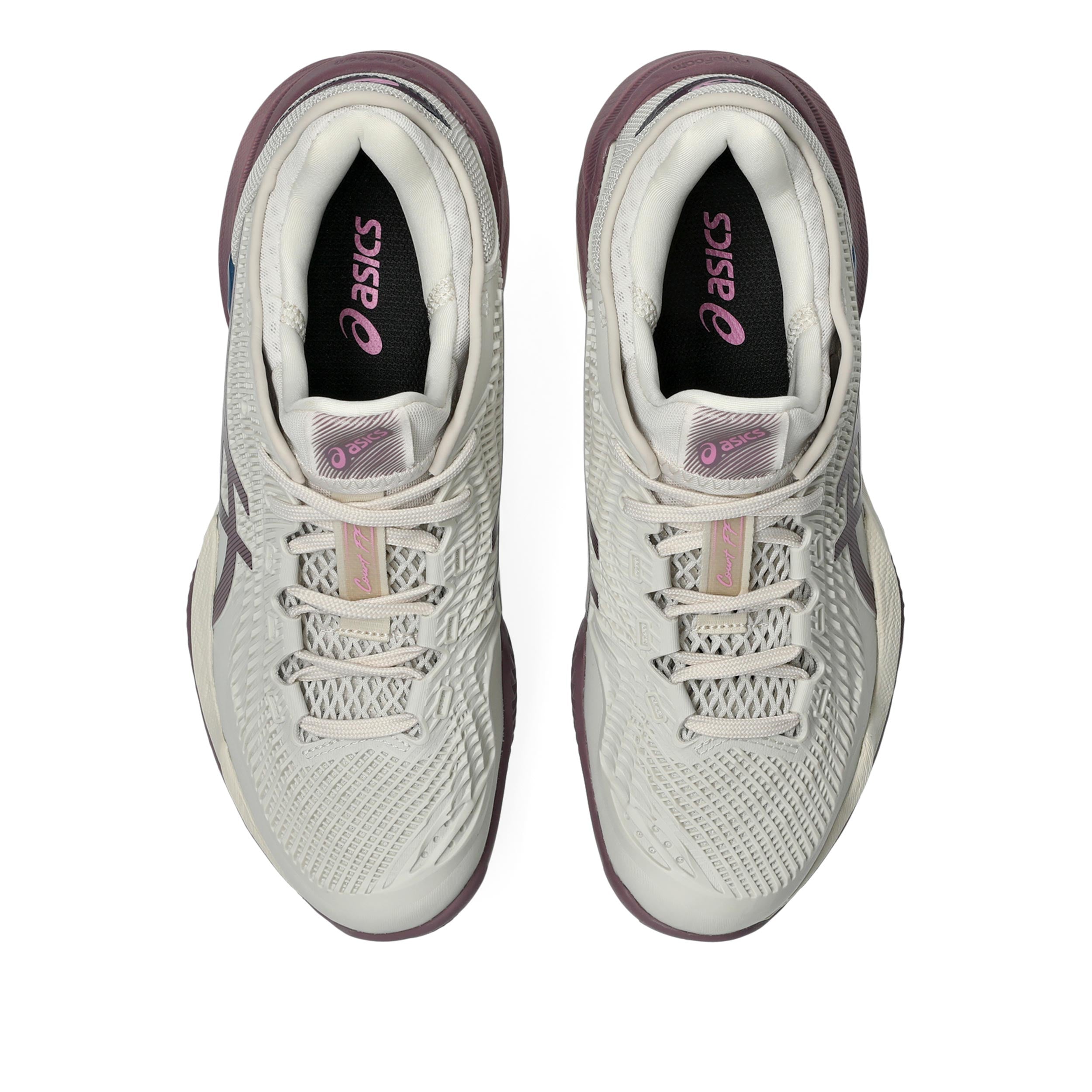 Court FF 3 Clay court shoe Women - cream, lilac | Tennis-Point