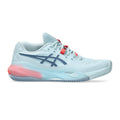 Gel-Resolution X Clay court shoe Women - light blue, blue-gray