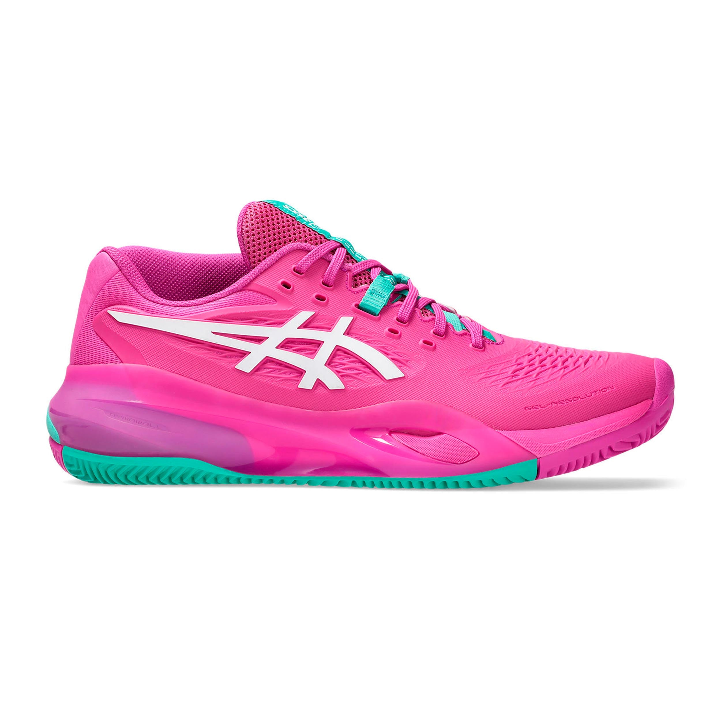 Gel-Resolution X Clay court shoe Men - pink, white | Tennis-Point Gel-Resolution X Clay court shoe Men - pink, white | Tennis-Point