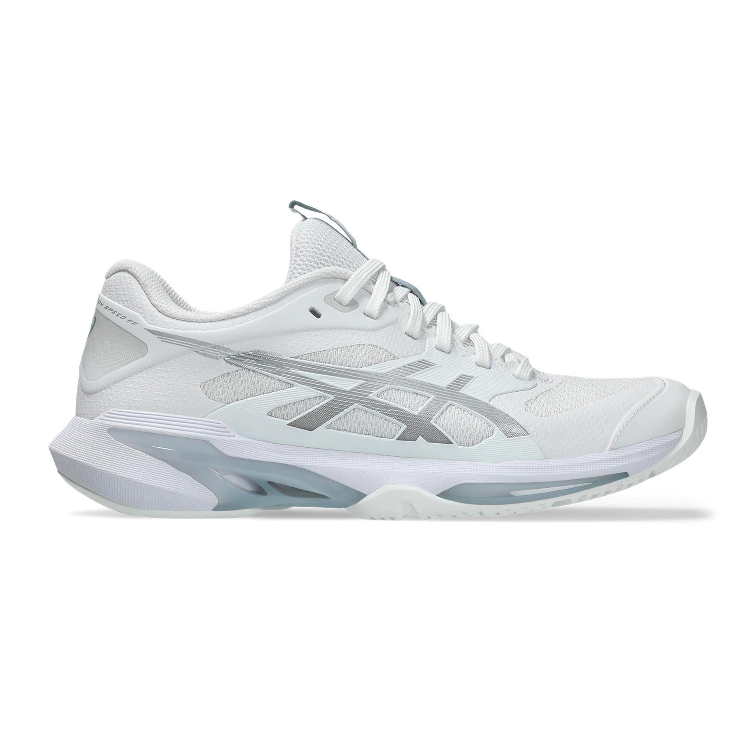 ASICS Solution Speed FF 4 All court shoe Women - white, silver