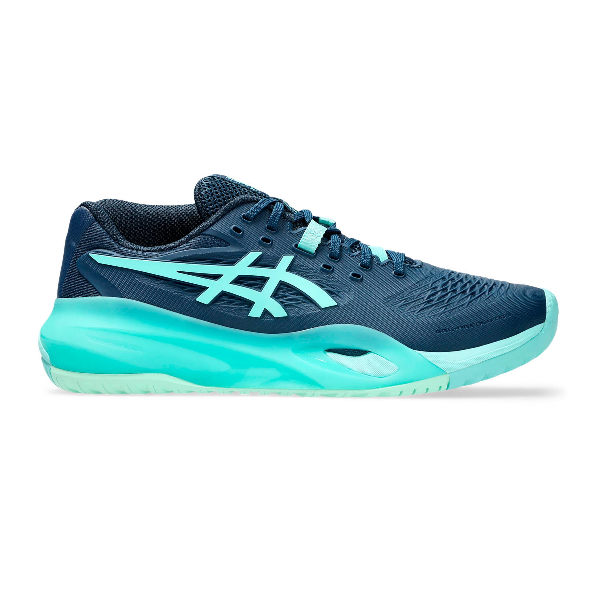 ASICS Gel-Resolution X All court shoe Men - dark blue, mint
