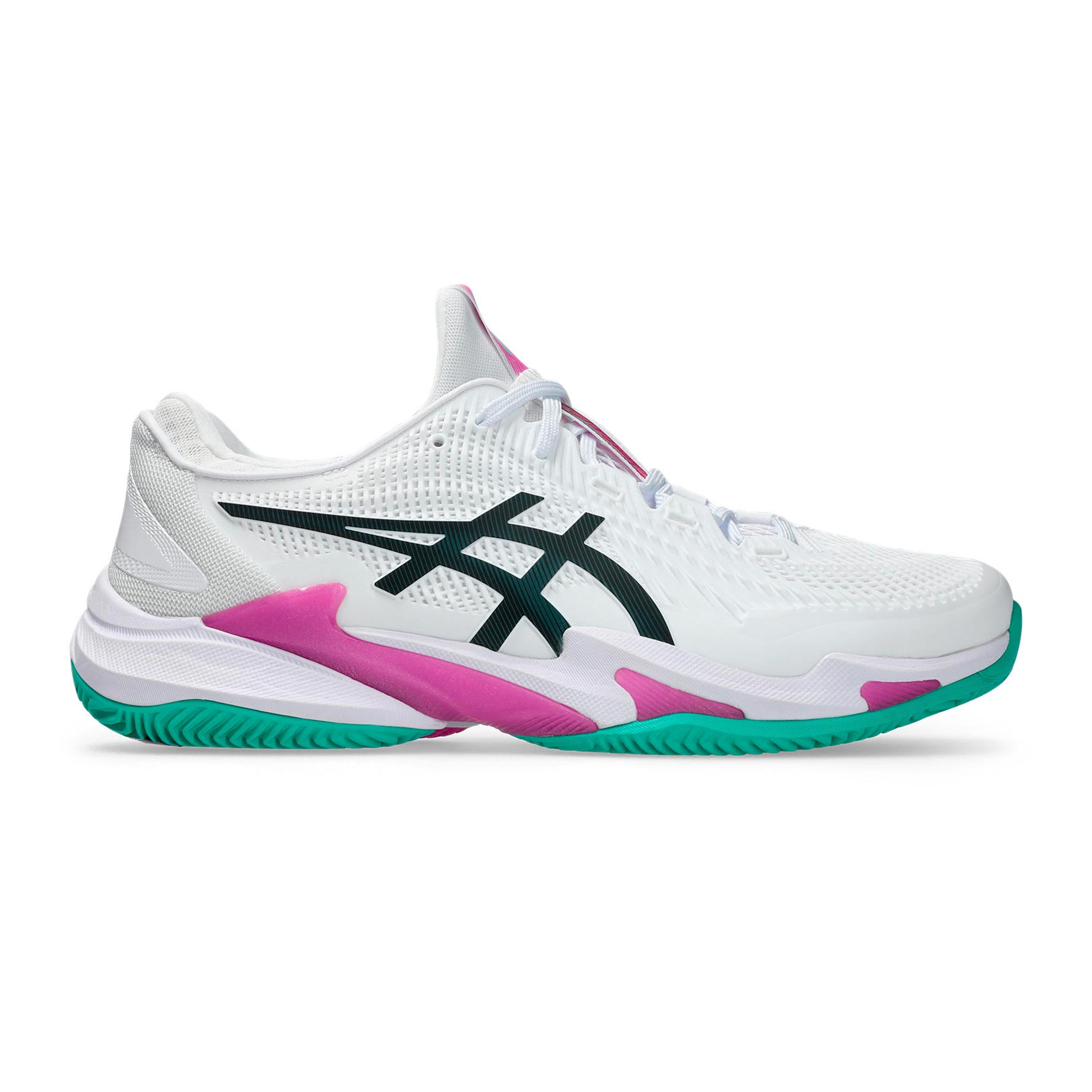 Court Ff 3 Clay court shoe Men - white, pink | Tennis-Point