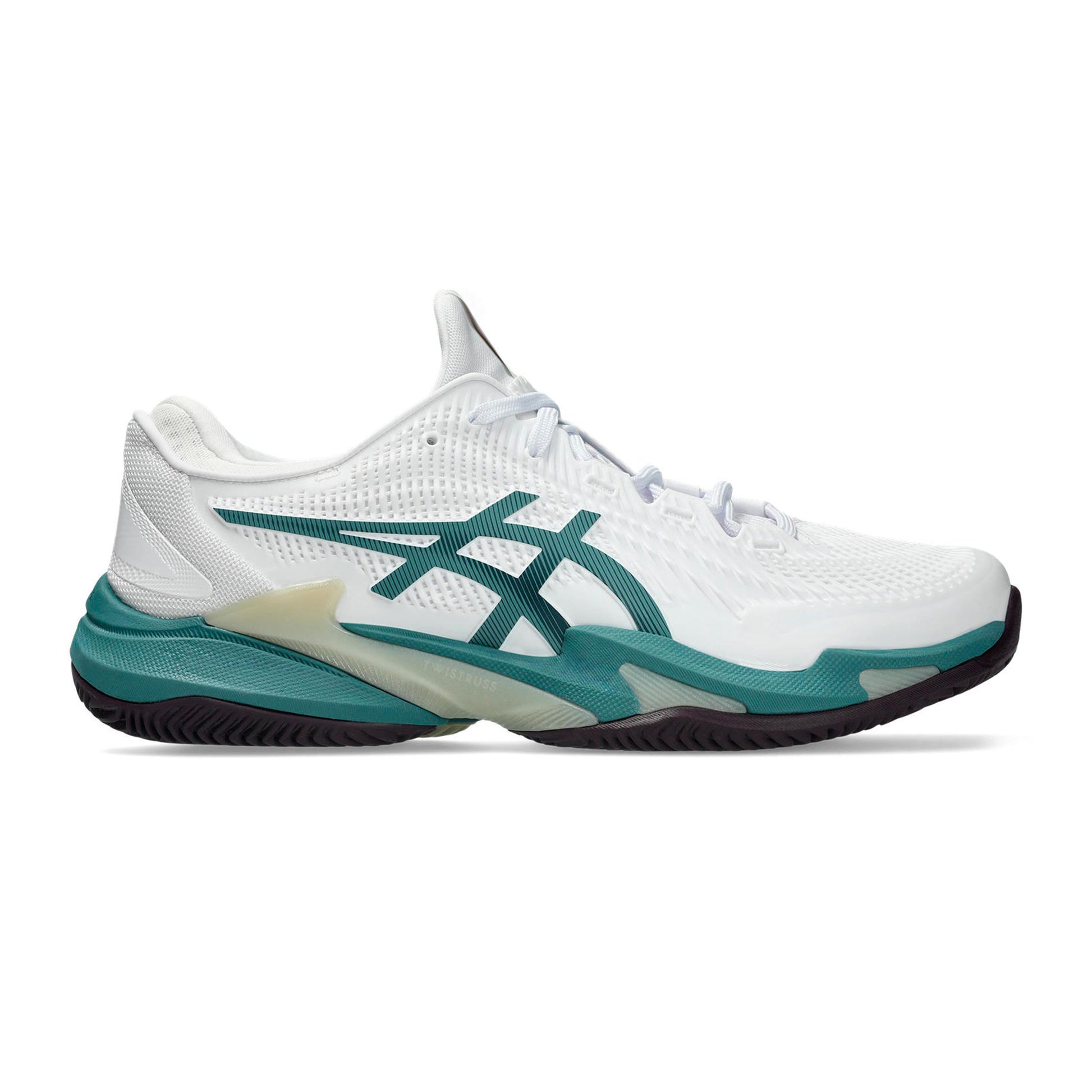 ASICS Court FF 3 Clay court shoe Men - white, sage