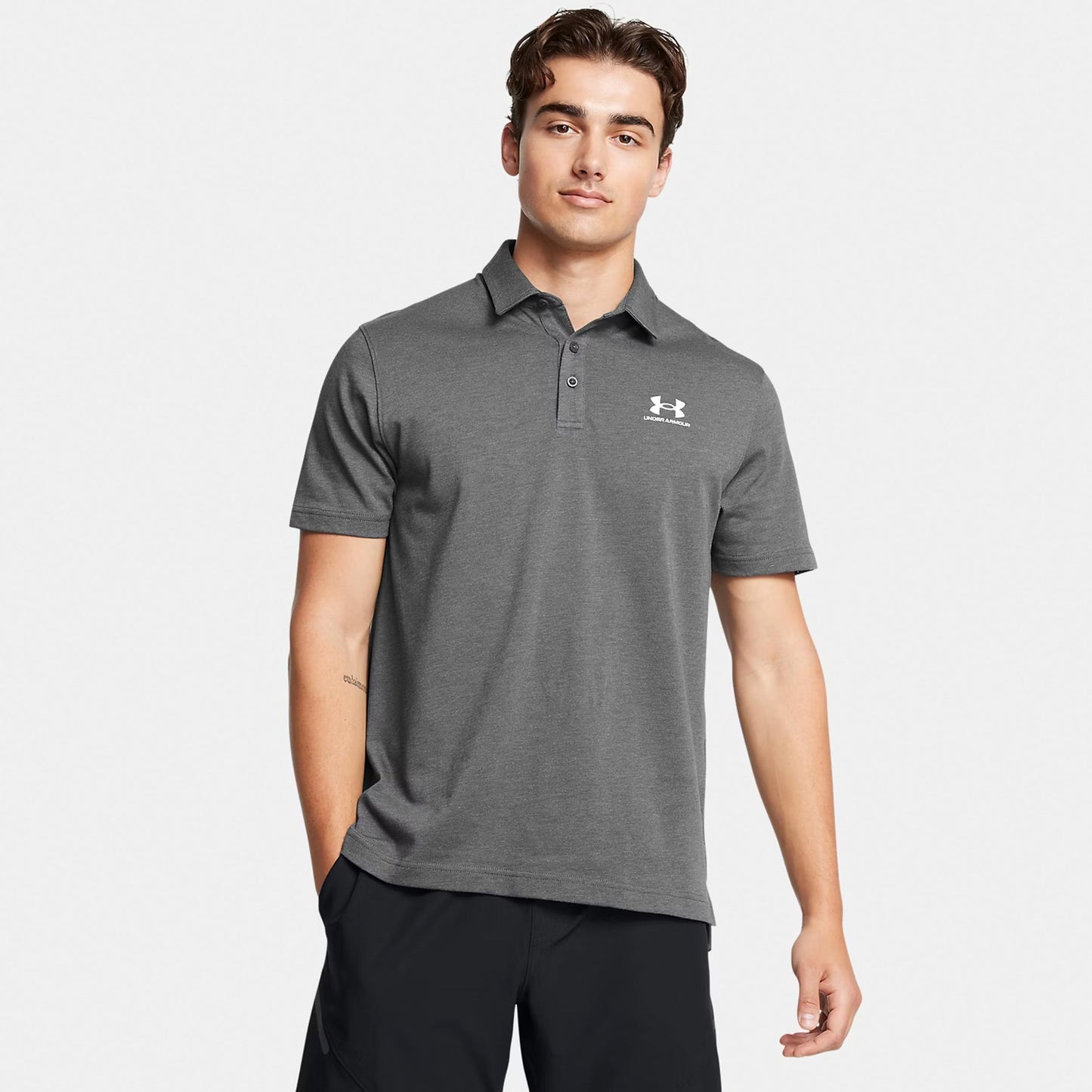 Under Armour Icon Polo Men - grey, white