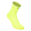 Velociti Lite Crew  Running Socks Unisex-neon yellow, neon yellow