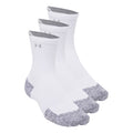 Velociti Run Cush Crew 3pack Running Socks Unisex - white, white