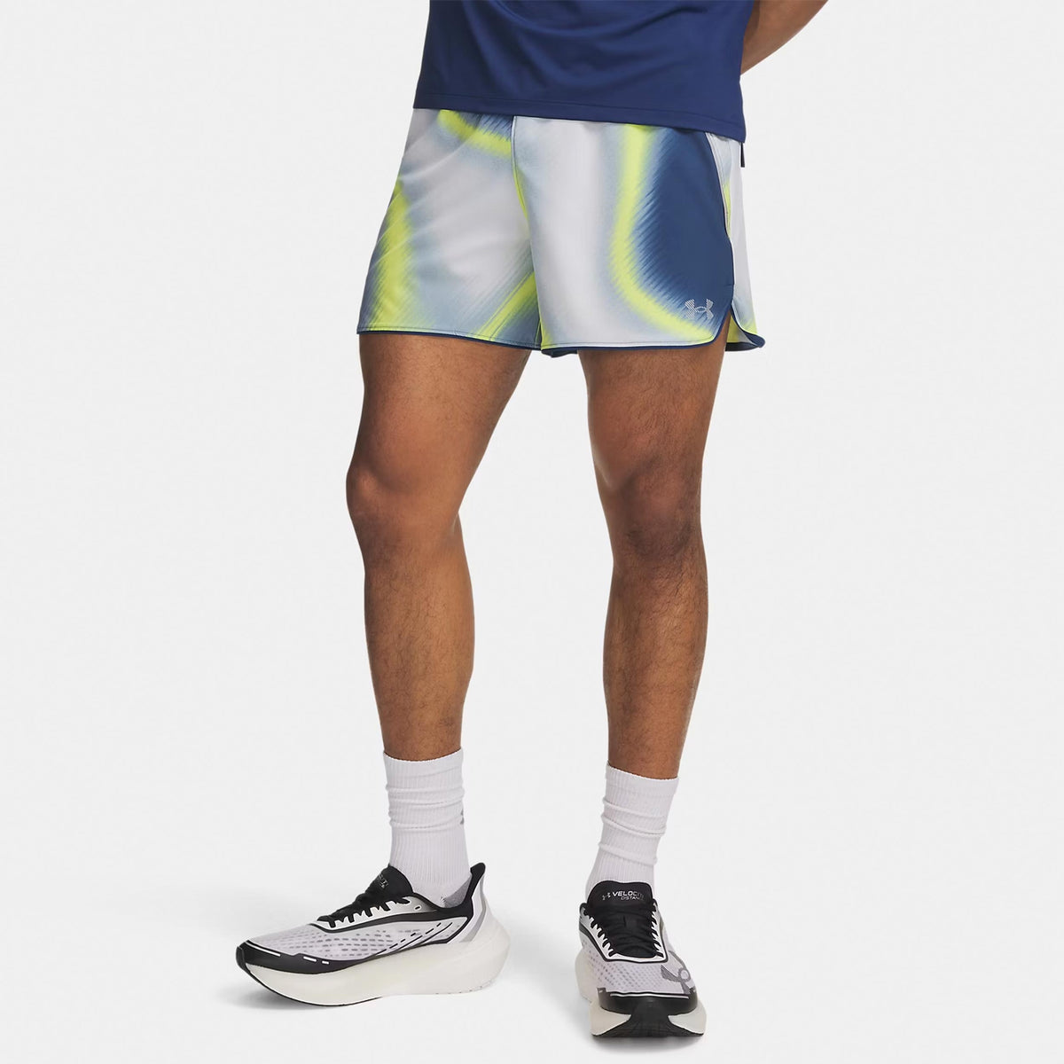 Under Armour Velociti Pro 5in  Running shorts Men - blue, multicoloured