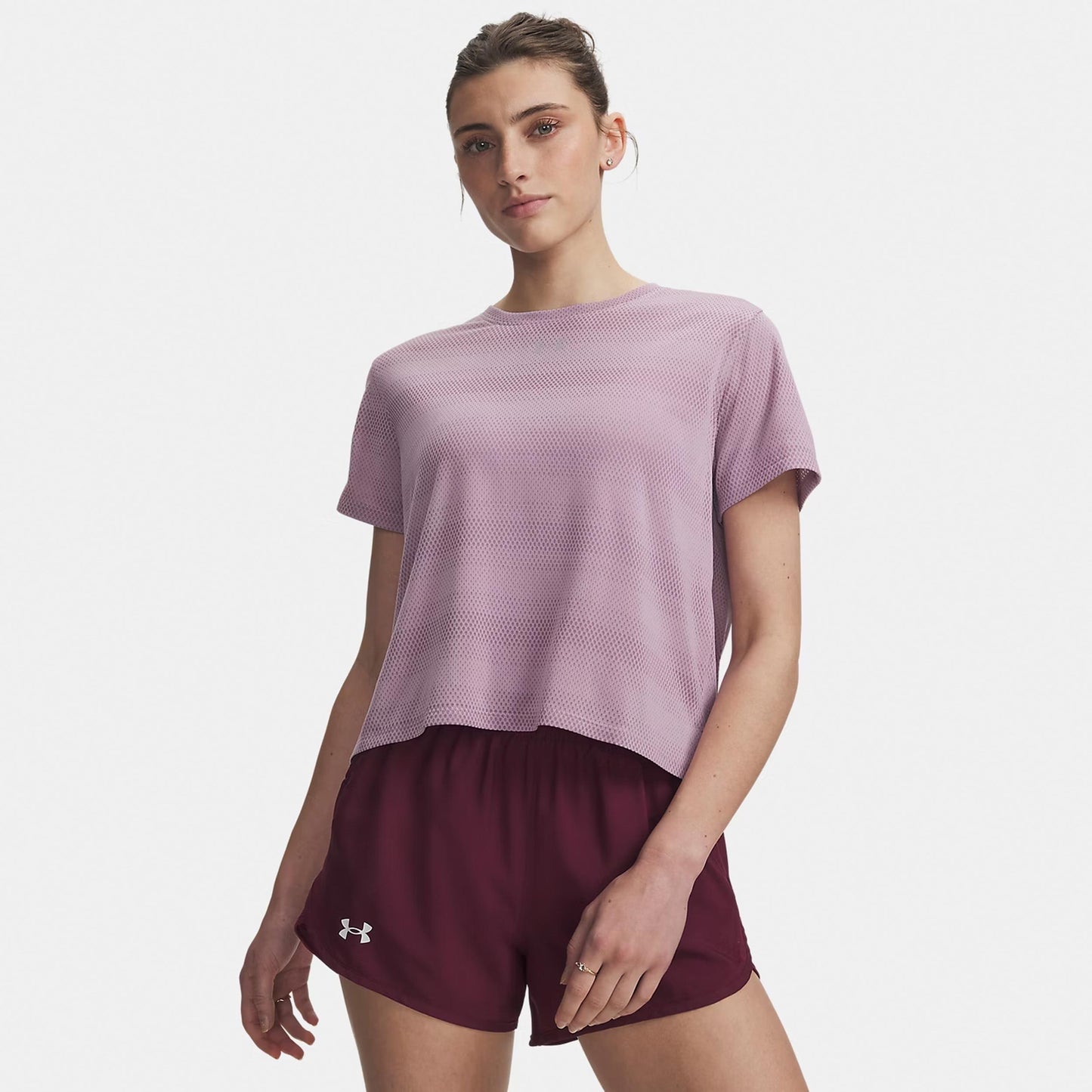 Under Armour Velociti  Running shirt Women - mauve