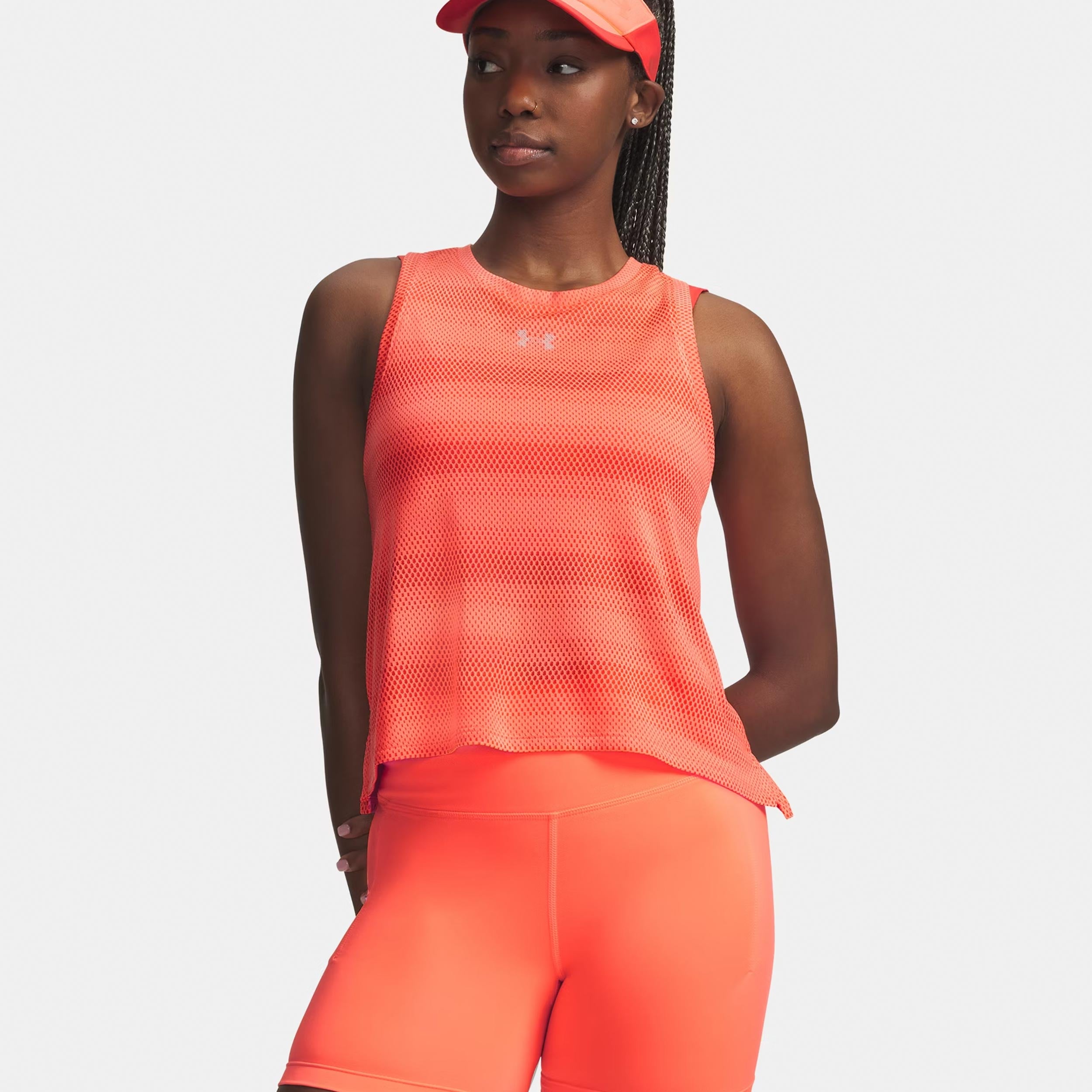 Under Armour Velociti  Running shirt Women - orange, silver