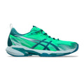 Sonicsmash FF Padel shoe Men - neon green, blue-gray