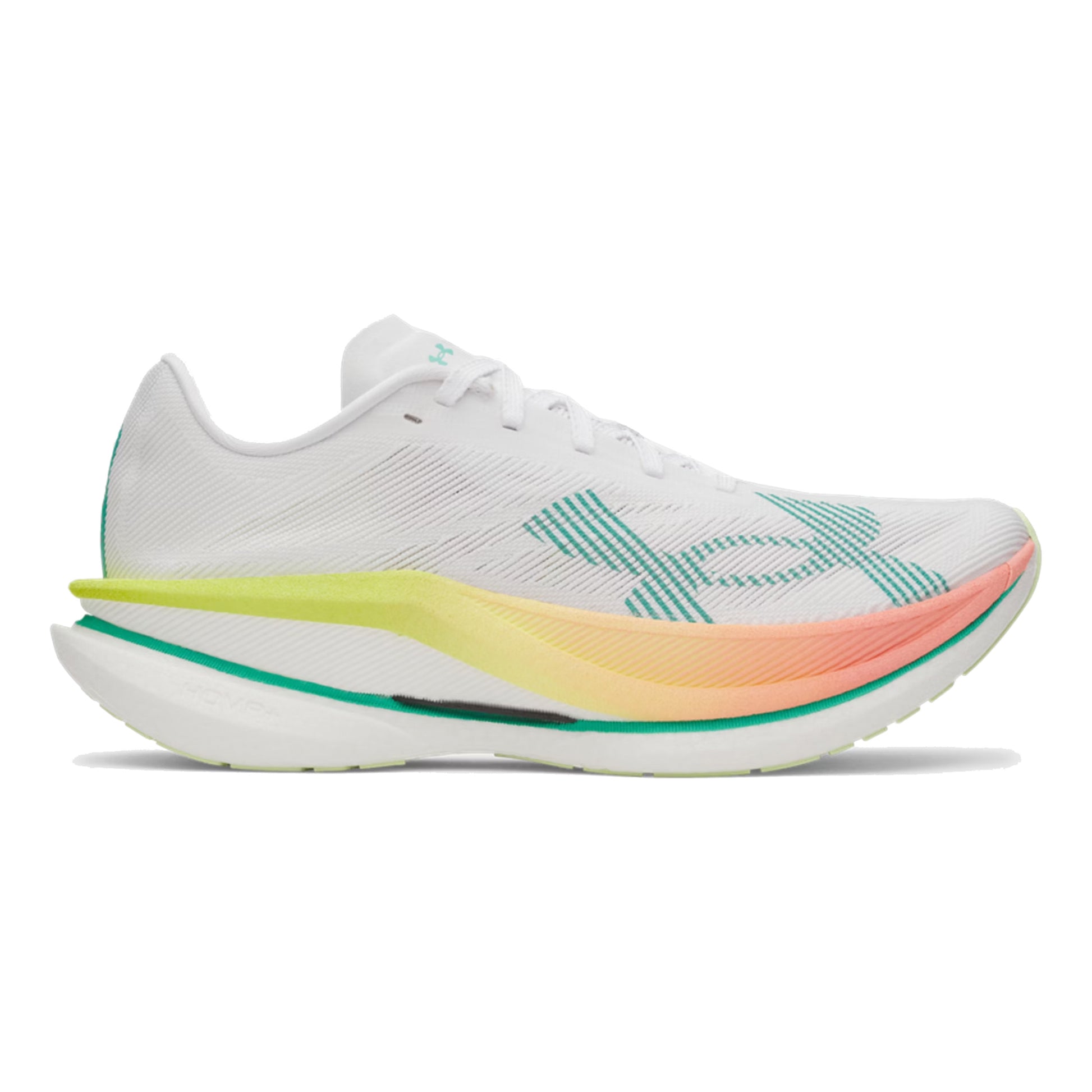 Under Armour Velociti Elite 3 Competition running shoe Unisex-white, light green