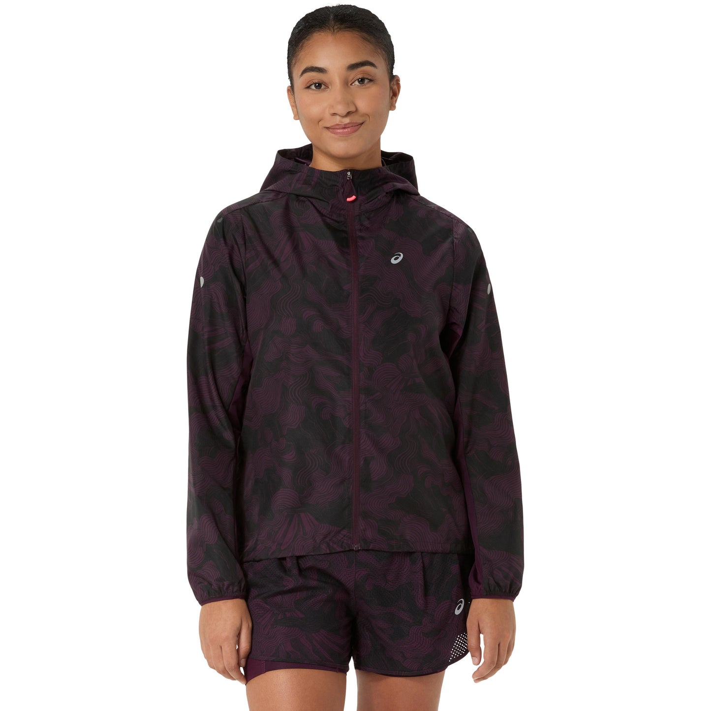 ASICS Fujitrail Packable  Running jacket Women - wine red