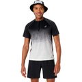 Road Fade Running shirt Men-black, beige