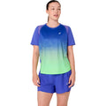 Road Fade Running shirt Women-blue, green
