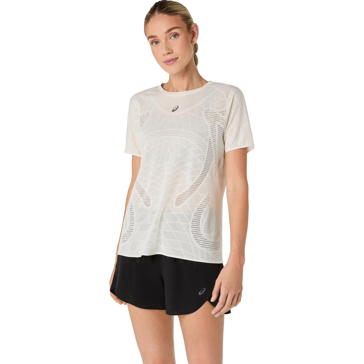ASICS Metarun  Running shirt Women - cream