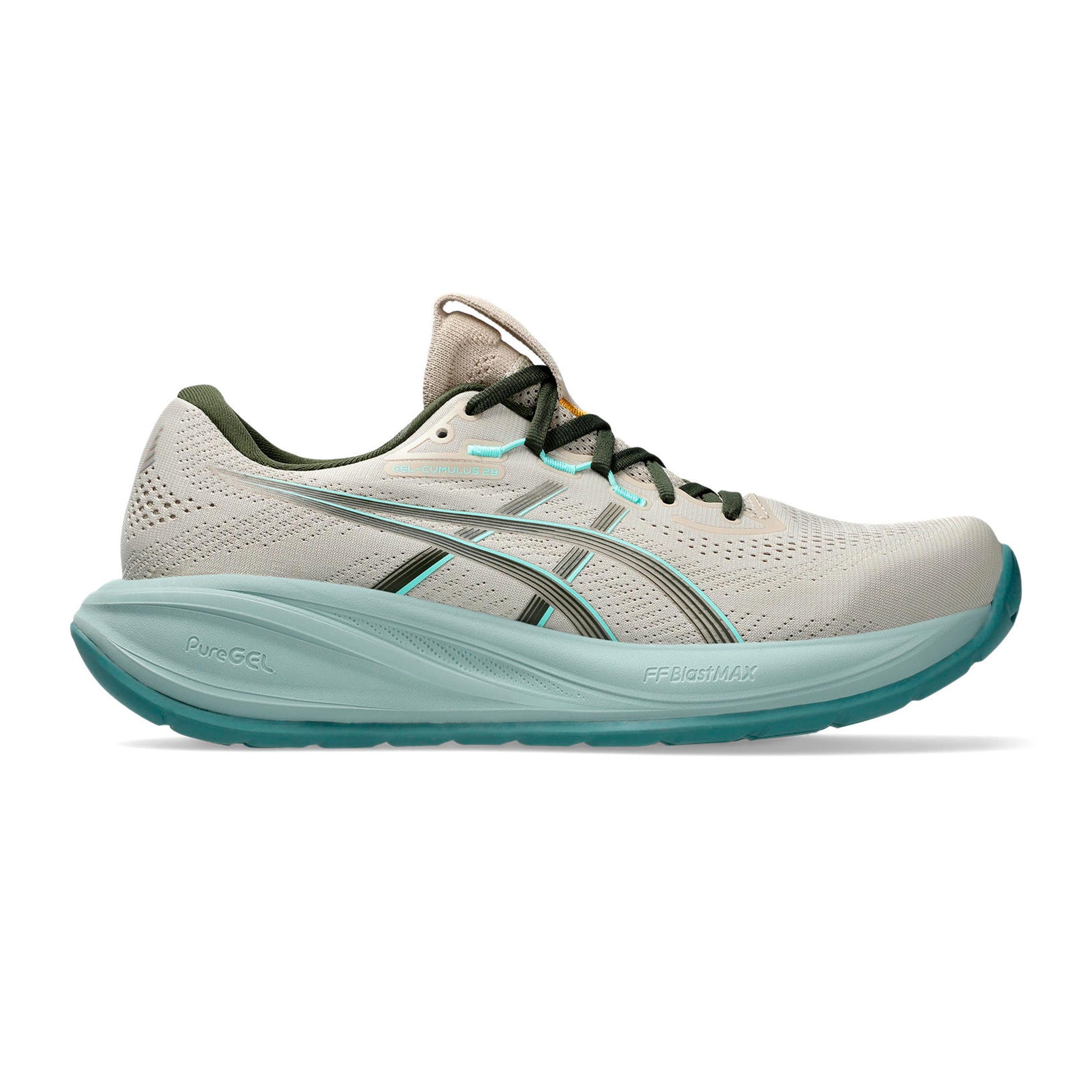 ASICS GEL-CUMULUS 28 Neutral running shoe Men - beige, blue