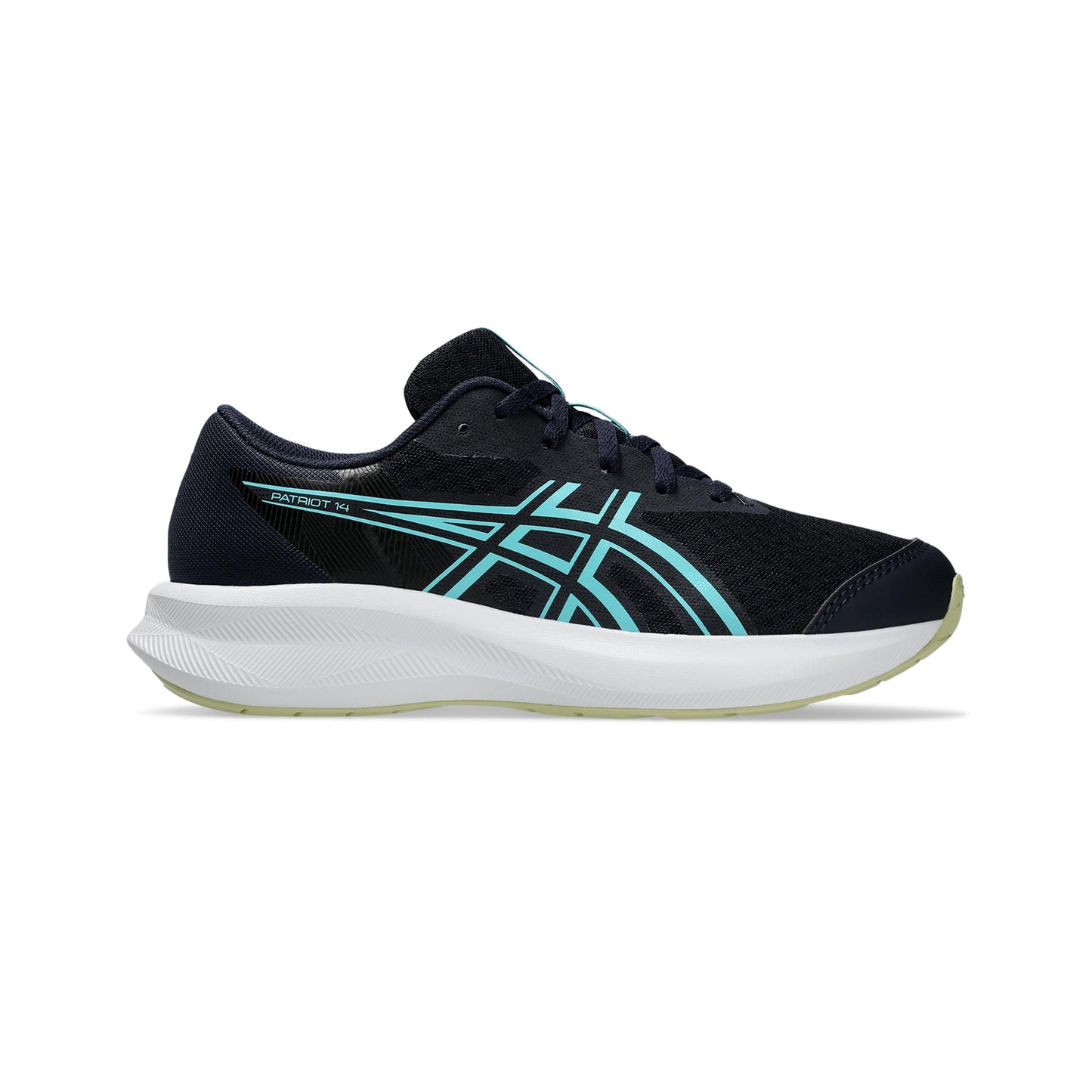 ASICS PATRIOT 14 GS Neutral running shoe Kids - dark blue, turquoise