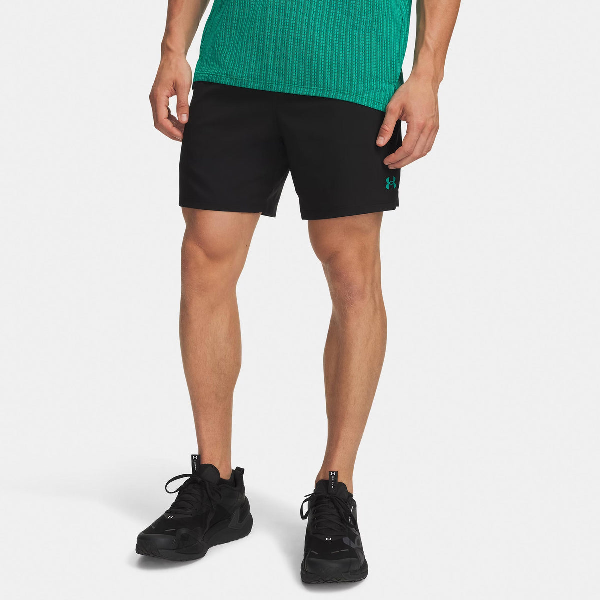 Under Armour Vanish Woven 2.0 6in Shorts Men - black, dark green