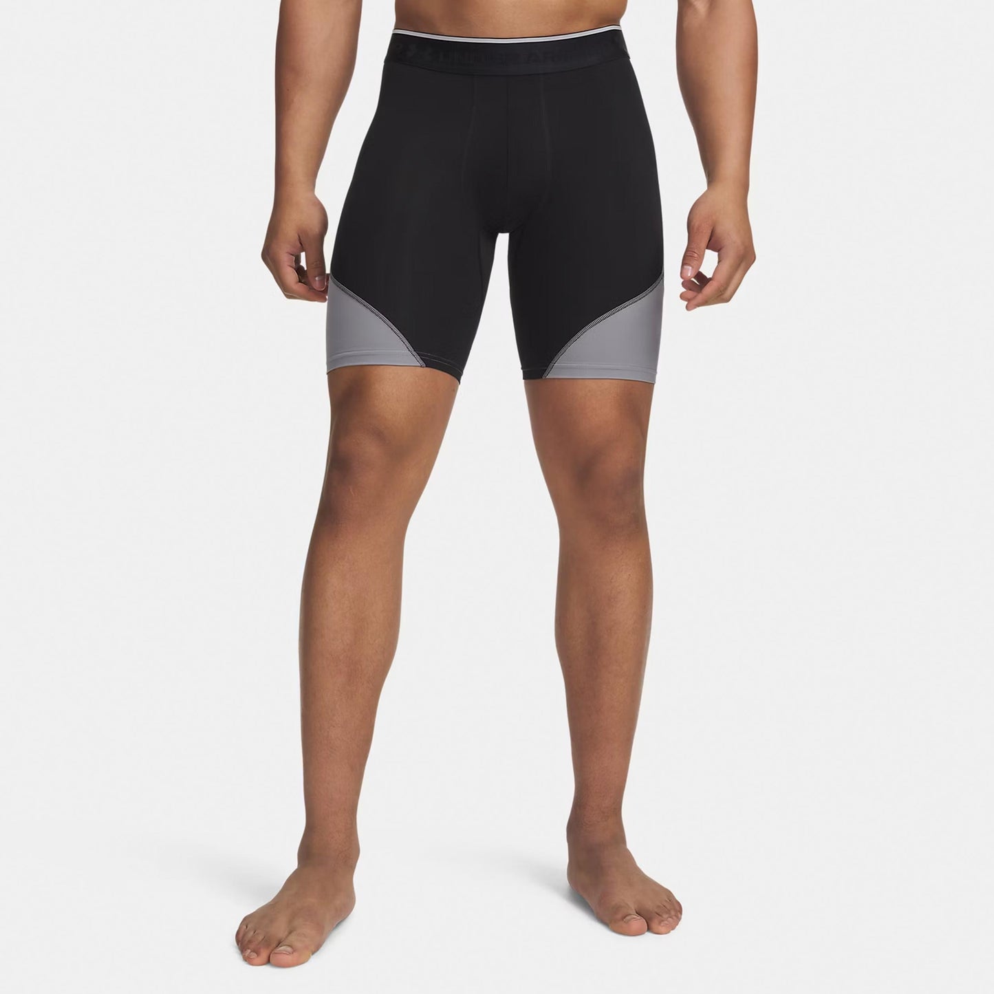 Under Armour Elite Long Shorts Men - black, silver