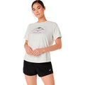 Fujitrail Logo  Running shirt Women - beige