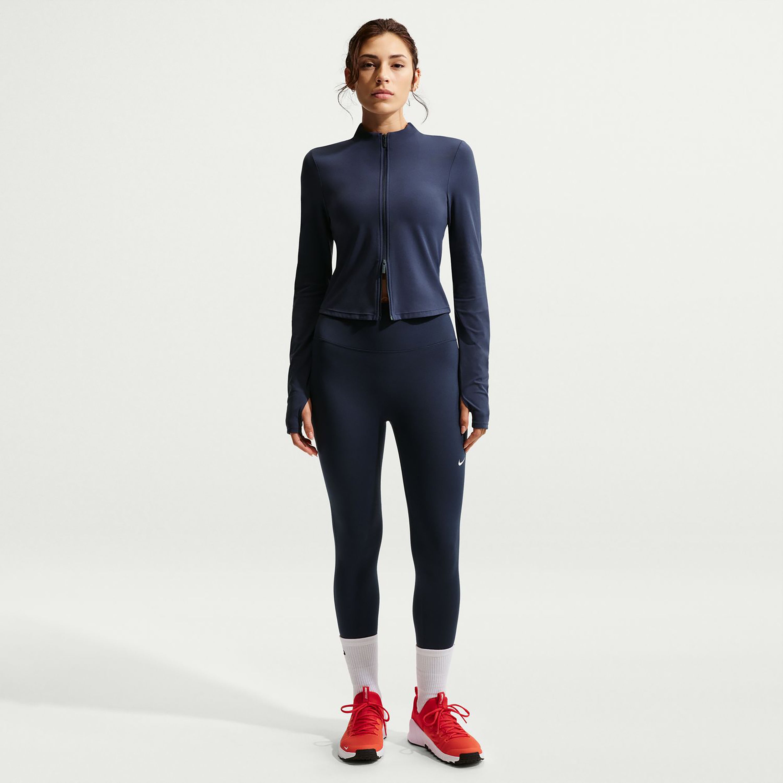 Nike Dri-Fit One High Rise 7/8 Tight Women - dark blue