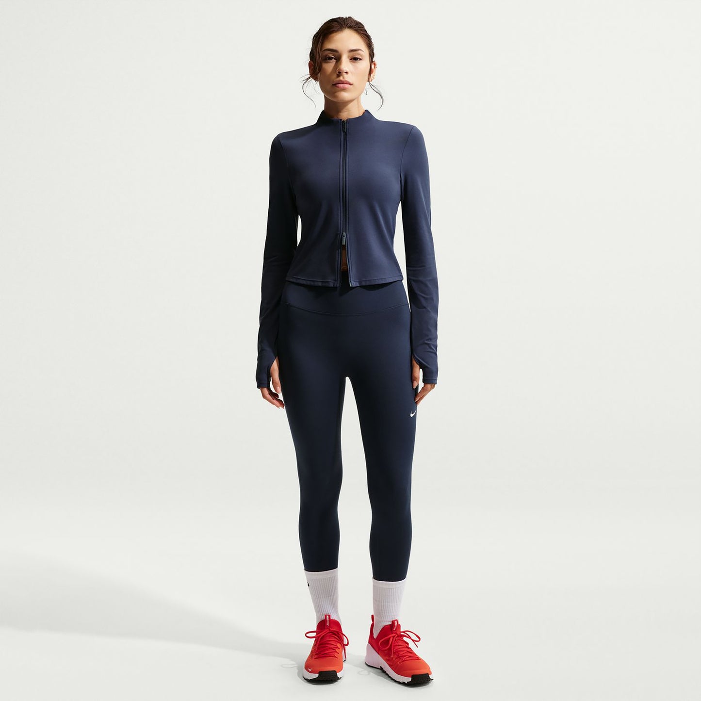 Nike Dri-Fit One High Rise 7/8 Tight Women - dark blue