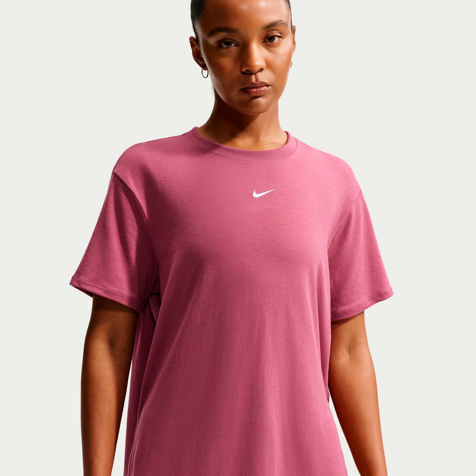 Nike One Relaxed Dri-Fit  T-Shirt Women - mauve