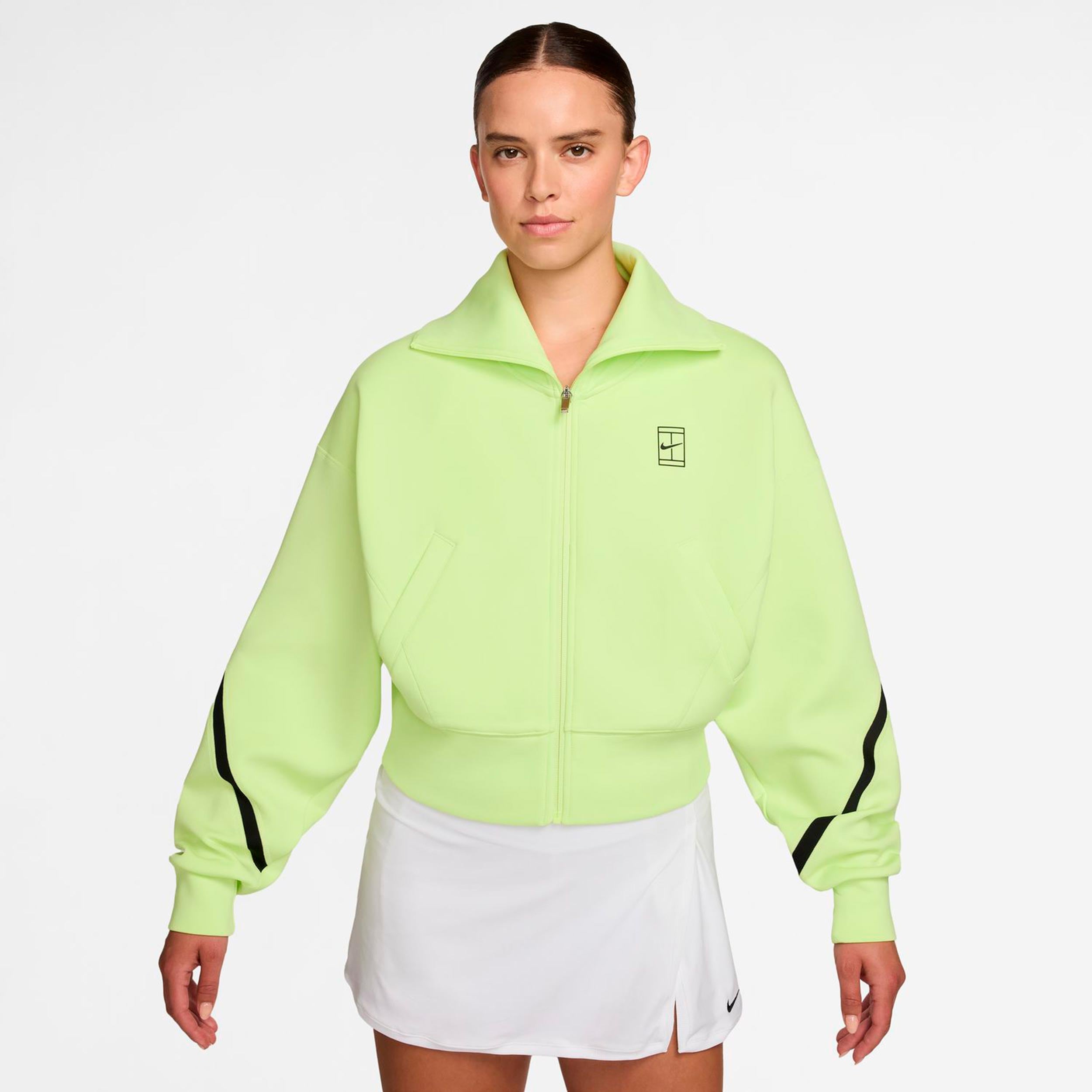 Court Dri-Fit Advantage Training jacket Women-lime | Tennis-Point