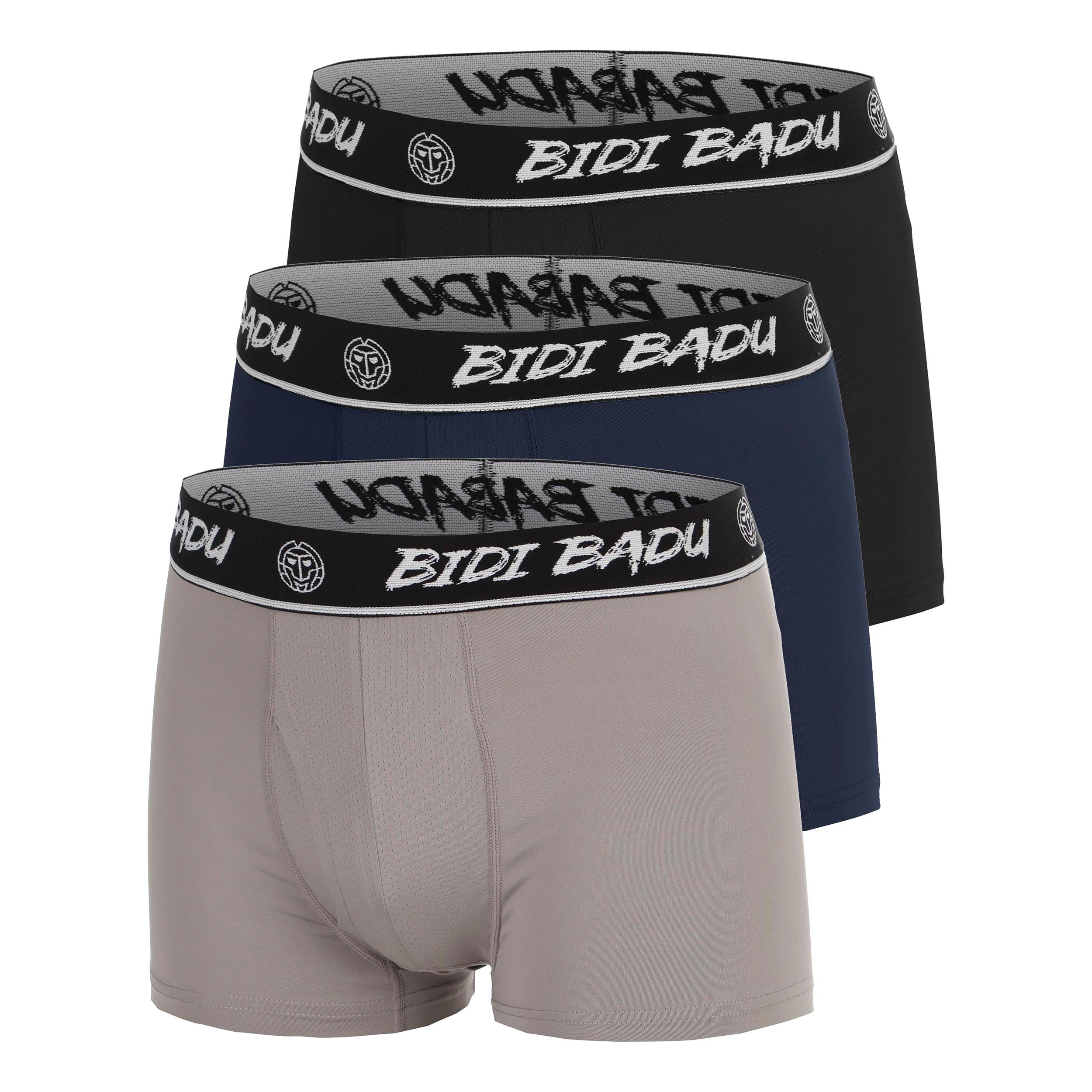 BIDI BADU Boxer shorts - 3 Pack Men-dark blue, black