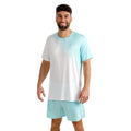 Crew 2.0 T-Shirt Men-turquoise, white
