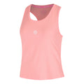 Out of Control Racerback Tank Top Women - pink, white