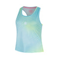 Out of Control Racerback Tank Top Girls - light blue, neon yellow