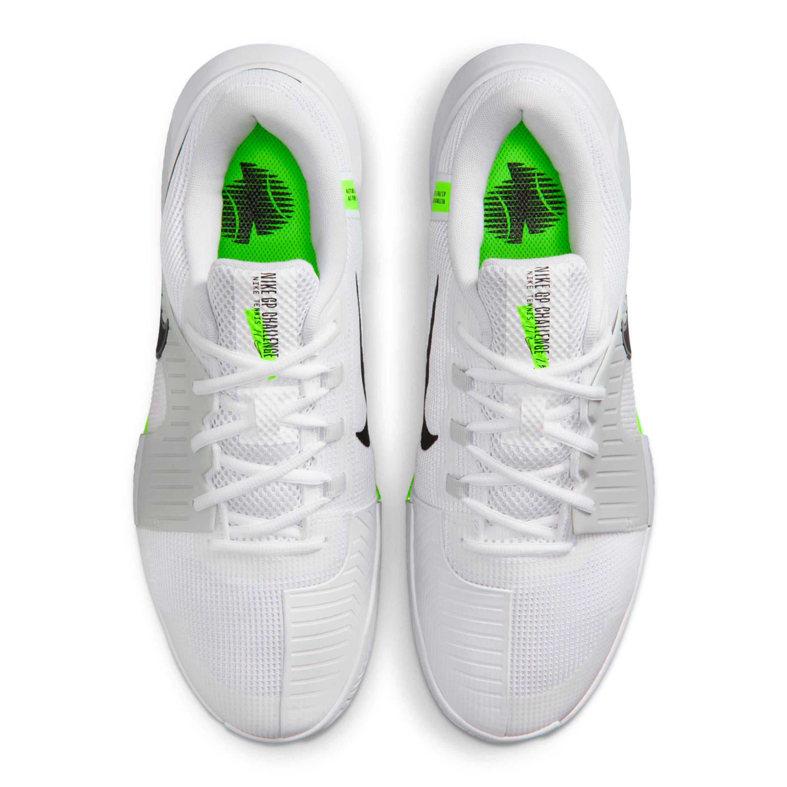 Zoom Gp Challenge 1.5 All court shoe Men-white, black | Tennis-Point