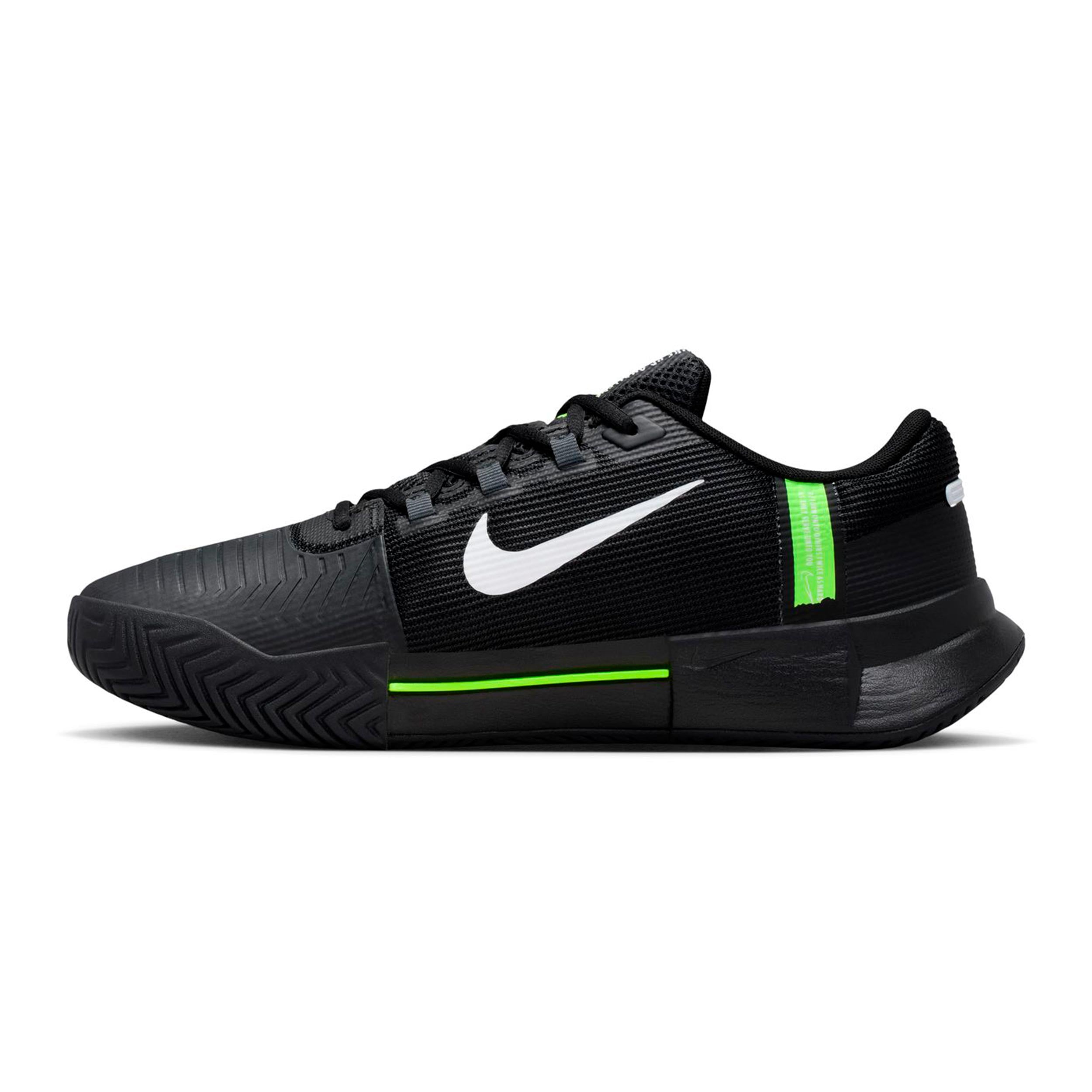 Zoom Gp Challenge 1.5 All court shoe Men-black, neon green