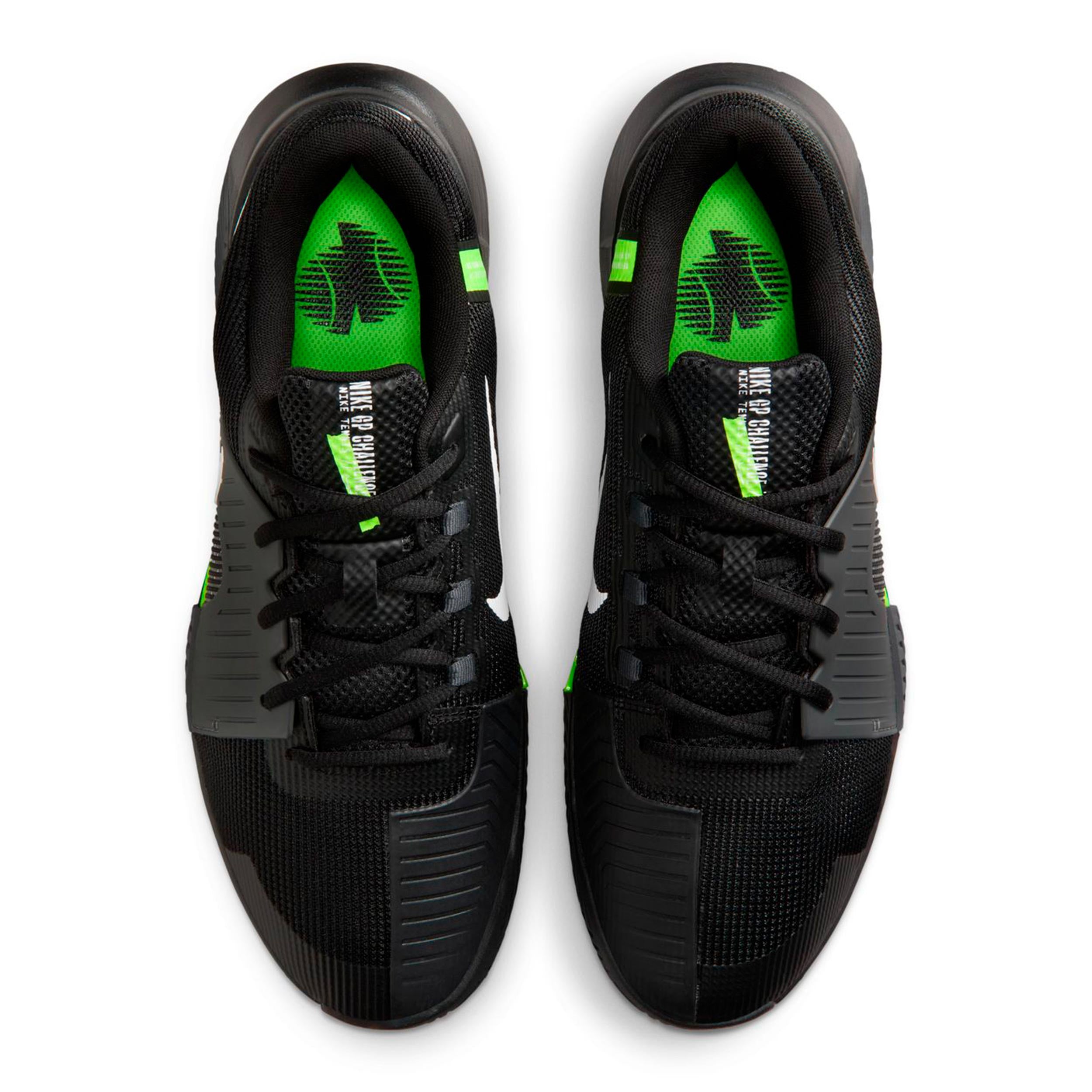 Zoom Gp Challenge 1.5 All court shoe Men-black, neon green