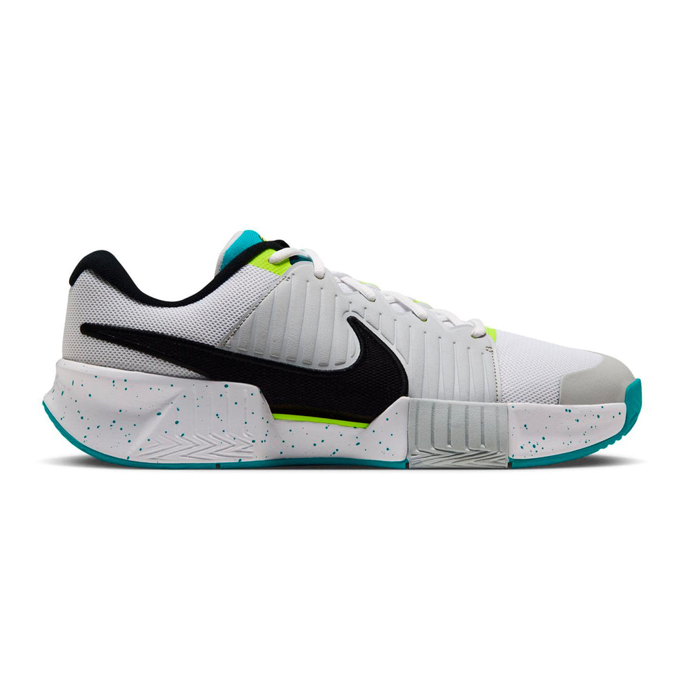 Zoom Gp Challenge Pro All court shoe Men - white, petrol | Tennis-Point