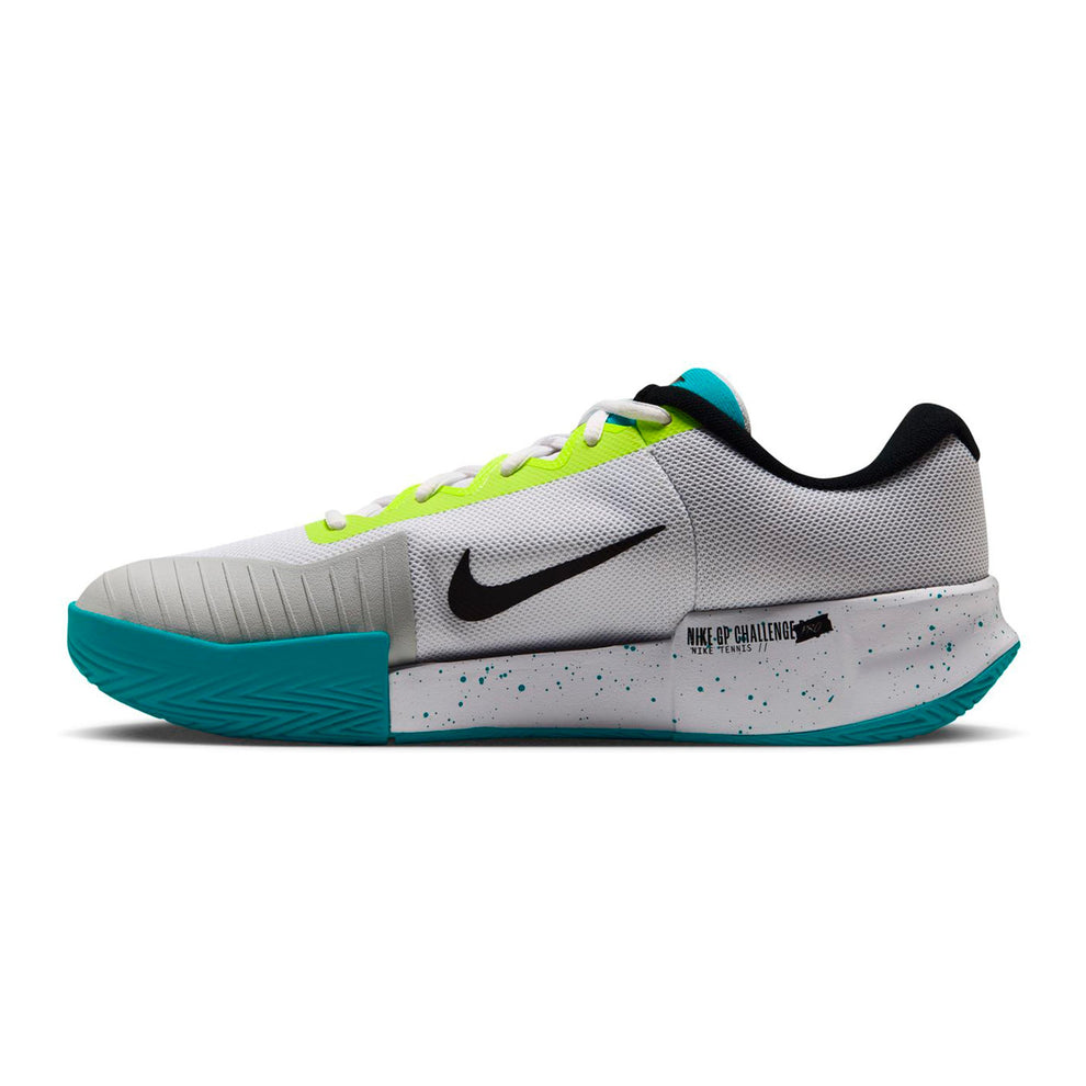 Zoom Gp Challenge Pro All court shoe Men - white, petrol | Tennis-Point