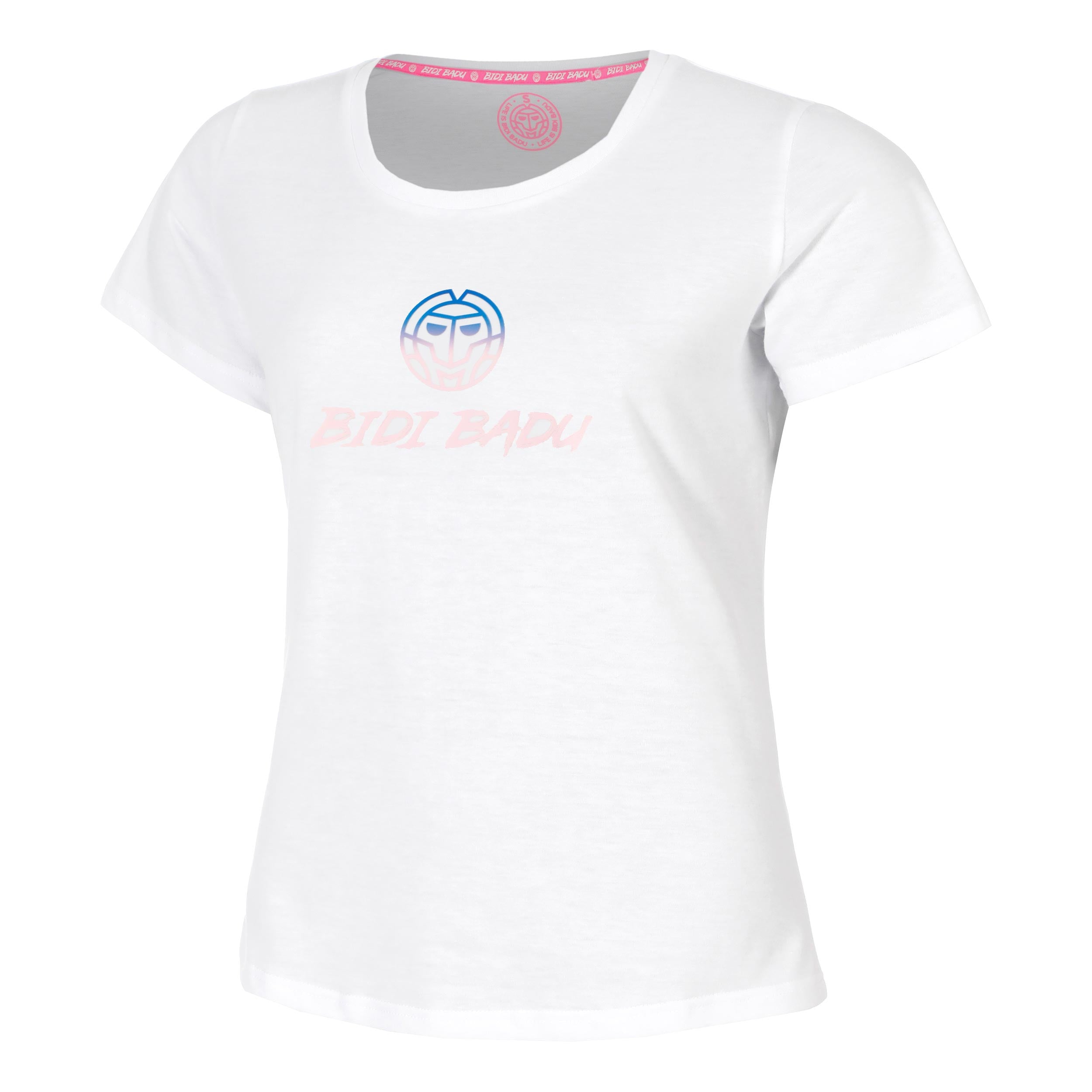 BIDI BADU Out of Control Logo T-Shirt Women-blue