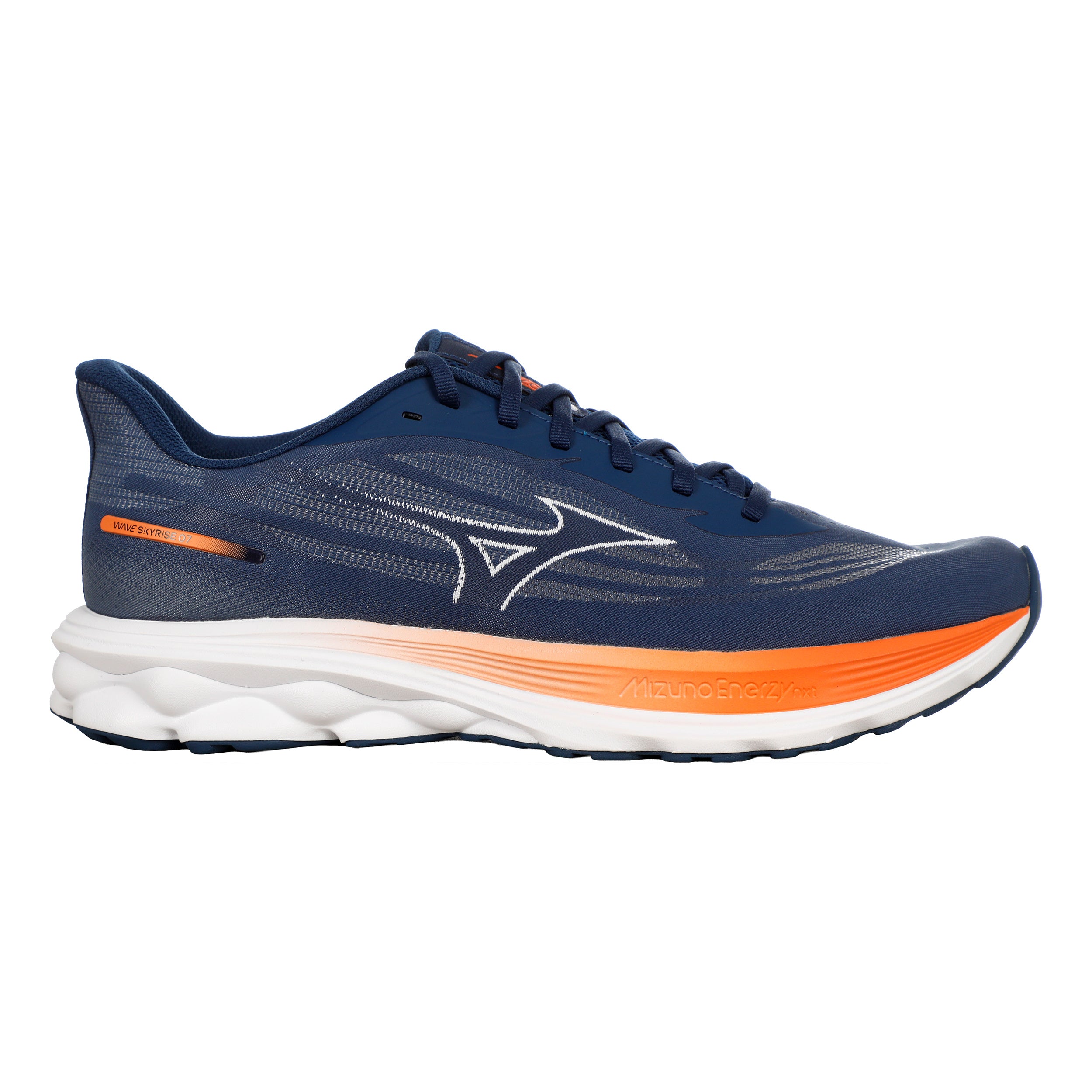 Mizuno Wave Skyrise 7  Neutral running shoe Men - dark blue, coral