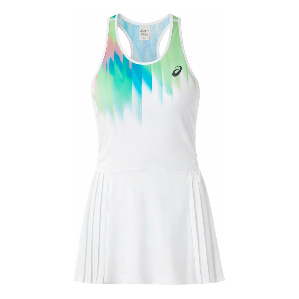 ASICS AOP Dress Women - white, multicoloured