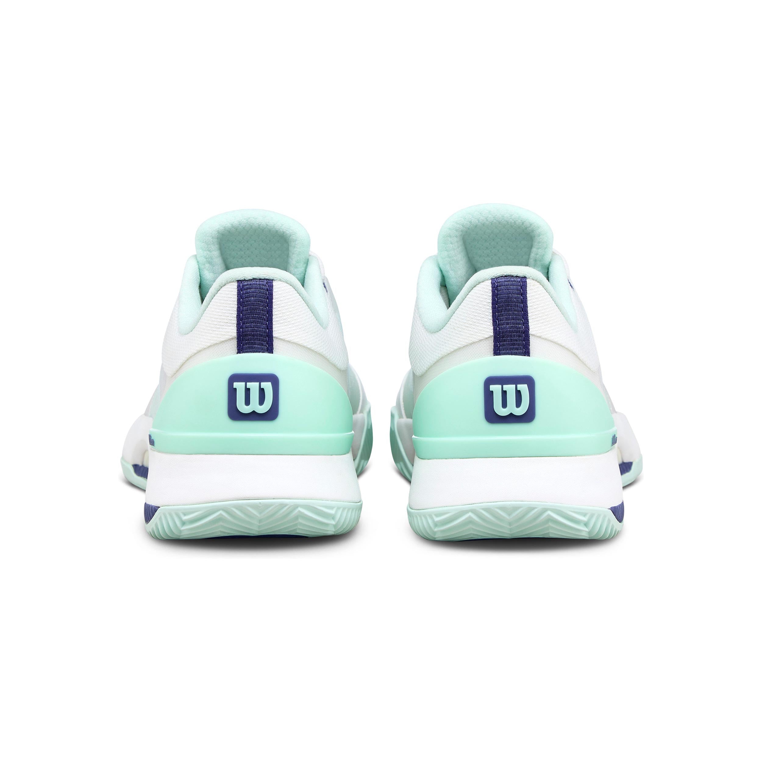 Intrigue Tour Clay court shoe Women-white, turquoise | Tennis-Point