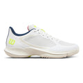 Hurakn Lite Padel shoe Women - white, neon yellow