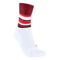RU4 Endurance Compression Running socks Women-white, dark red