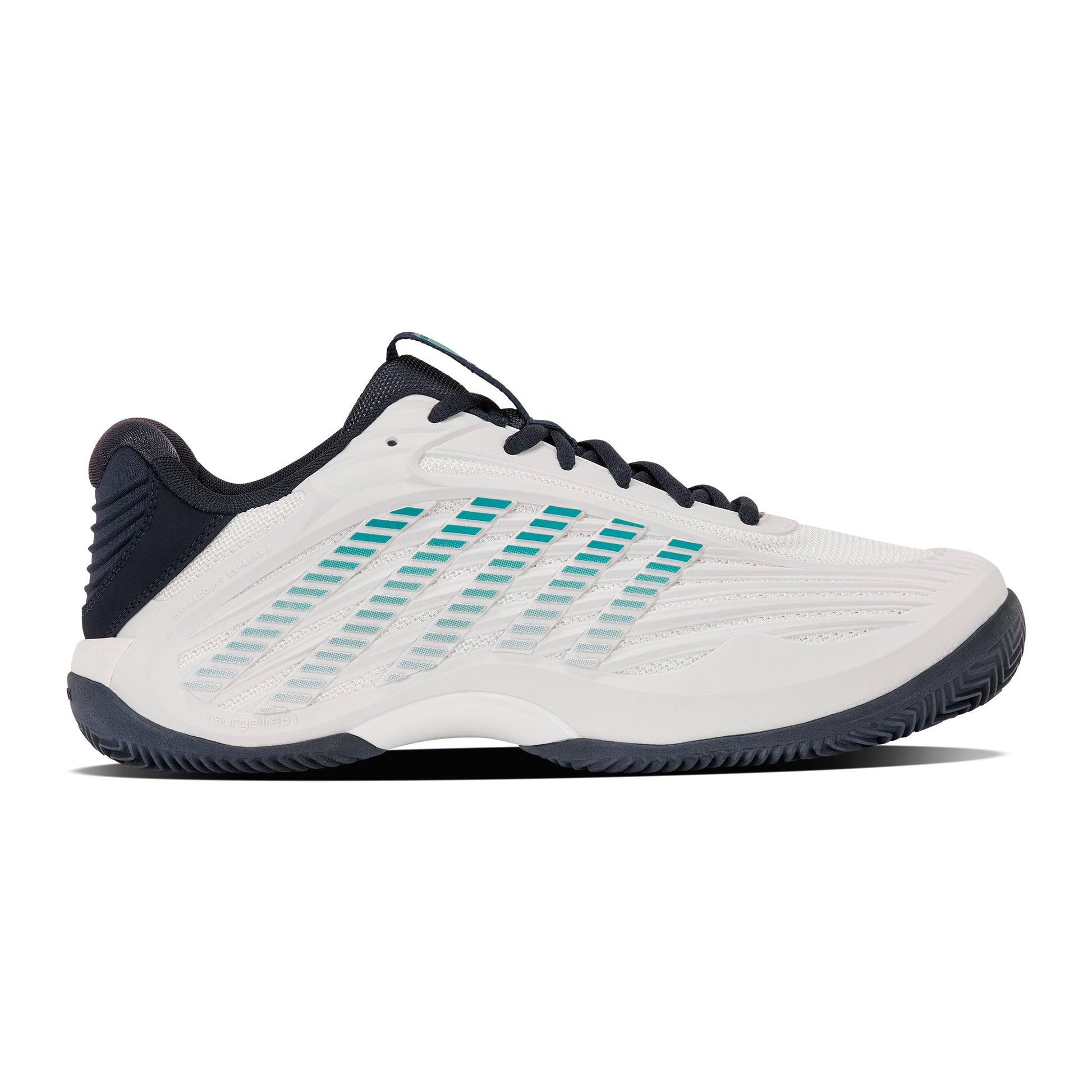 K-Swiss Hypercourt Express 3 Clay court shoe Men - white, turquoise